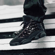 耐克（NIKE）男鞋女鞋新款 AIR JORDAN 13  AJ13 熊貓運(yùn)動(dòng)鞋實(shí)戰(zhàn)籃球鞋 414571-884129-012 黑貓 41