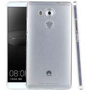 拓蒙 華為Mate8手機殼M8保護套NXT-AL10/TL00/DL00/CLOO全屏防摔殼 華為MATE8全包透明殼+鋼化膜+指環(huán)支架