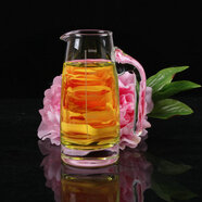 萌睿（MengRui）酒店酒樓用玻璃分酒器帶刻度白酒玻璃帶把透明洋酒公杯分酒壺100ml500ml 分酒器100ml