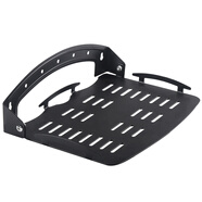 威視朗可折疊置物收納架托盤(pán)網(wǎng)絡(luò )機頂盒支架投影機電視貓WIFI路由器托架華為榮耀小米創(chuàng  )維電視盒子壁掛架 炫酷黑