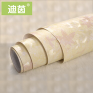 迪茵 壁紙墻紙自粘臥室墻紙自貼客廳壁紙墻壁裝飾彩裝膜電視墻壁貼紙防水防潮宿舍房間墻面裝修餐廳床頭墻紙 米黃楓葉