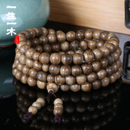 一生一木 沉香手串108佛珠正宗印尼加里曼丹沉香木手鏈女男項(xiàng)鏈木手珠男款女款男士念珠父親節(jié)禮物女生男 (6mmx108顆男女款收藏級(jí))