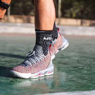 耐克（NIKE）男鞋 Lebron 16 詹姆斯16代 黑白緩震耐磨實(shí)戰(zhàn)籃球鞋AO2595-006 BQ5969-900 灰彩虹編織 40.5