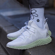 阿迪達斯（adidas）男鞋新款Alphaedge 4D打印穿梭矢量未來(lái)氣墊跑步鞋網(wǎng)鞋 CG5526 44