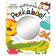 微瑕品 介意慎拍  野生動(dòng)物玩躲貓貓Petite Boutique Wild Animals Peekaboo 進(jìn)口故事書(shū)