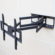 威視朗32-75英寸超長(zhǎng)臂電視支架壁掛架多功能90度旋轉(zhuǎn)伸縮折疊三星夏普小米5海信創(chuàng)維長(zhǎng)虹華為智慧屏 PU64-82cm(40-65寸)雙臂90°大轉(zhuǎn)角