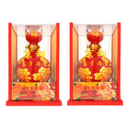 京都二鍋頭 富貴滿堂 窖藏 喜酒婚宴 52度濃香型白酒 500ml*2瓶