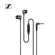 森海塞爾（Sennheiser） CX 300S/CX 80S智能線控手機通話耳機 有線入耳式耳機 手機電腦通用 CX 300S 線控版黑色