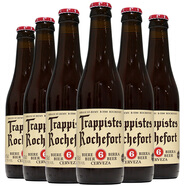 TRAPPISTES ROCHEFORT羅斯福6號(hào)啤酒330ml*6瓶  修道院精釀 比利時(shí)進(jìn)口