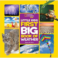 微瑕品 介意慎拍  天氣 National Geographic Little Kids First Big Book of Weather 進(jìn)口原版 少年兒童科普 大開(kāi)本 美國國家地理兒童百科