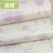 迪茵墻紙壁紙自粘貼紙防水寢室床頭貼紙墻壁房間裝飾書桌家具翻新貼紙 紫色花語