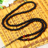 馨佑 黑曜石項鏈繩 圓珠鏈長(cháng)項鏈 佛牌鏈 水晶玉佩吊墜掛繩男女款 款式5