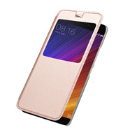 戴為 小米5C手機套手機殼防摔皮套適用防摔翻蓋保護套男女款 適用于mi小米5c/MI5C/移動(dòng)4G 金色