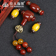 佳人飾界金剛星月菩提配飾四件套裝套餐桶珠隔片藏式佛頭三通佛珠銀配件 新套裝五適用10/11mm
