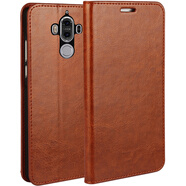 iCoverCase 華為mate9手機殼手機套適用于華為mate9pro mate9棕色+type-c數據線(xiàn)