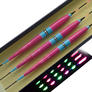 美之靈 夜釣電子漂大浮力 納米魚(yú)漂浮漂水無(wú)影夜光漂晚上釣魚(yú)浮標三支裝 D-03綜合漂六目亮水無(wú)影一套三支 不變色三支裝