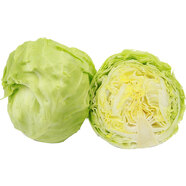 京鮮生 圓白菜青甘藍(lán)2斤 簡裝 新鮮蔬菜