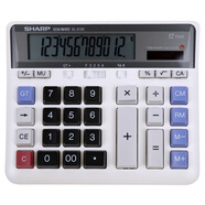 夏普（SHARP）EL-2135 商務(wù)辦公 計算器 白色