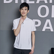工作服定制印繡logo工裝班服體恤超市團隊服t恤廣告衫文化衫宣傳翻領(lǐng)polo男短袖 白色/男 3XL