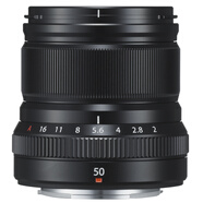 富士（FUJIFILM）XF50mm F2 R WR 中長(zhǎng)焦定焦鏡頭 黑色 高速AF 時(shí)尚設(shè)計(jì) 小巧輕便 全天候保護(hù)