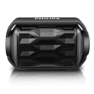 飛利浦（PHILIPS）藍牙音箱 運動戶外防水音響 免提通話 低音炮 BT2200B 黑色