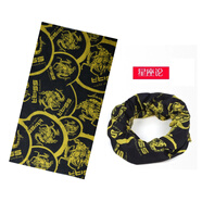 魔術(shù)頭巾男女 戶外騎行無(wú)縫頭巾頭罩面罩 防風(fēng)防曬防塵脖套多功能方巾 骷髏頭 星座論