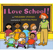 英文原版 I Love School! 我愛學校 入選美國幼兒園教材 送音頻