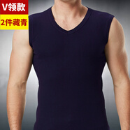 水晶豆男士寬肩背心純棉坎肩打底汗衫修身型無(wú)袖V領(lǐng)t恤運動(dòng)緊身全棉夏季