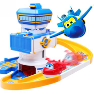 啟蒙正版超級飛俠第七季大號變形機器人樂(lè )迪小愛(ài)玩具套裝全套 總部控制塔710530