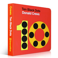 英文原版Ten Black Dots 紙板書 Donald Crews 吳敏蘭繪本12 送音頻
