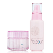 芙麗芳絲（Freeplus）洗水乳套裝清新滋膚水乳霜護膚套裝保濕補水基礎護膚品 【柔潤】乳液+面霜