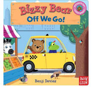 微瑕品 介意慎拍 小熊很忙：我們走吧 Bizzy Bear: Off We Go! 進(jìn)口原版 新奇特玩具書(shū)