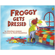 英文原版Froggy Gets Dressed小青蛙穿衣服 吳敏蘭繪本 PENGUIN送音頻