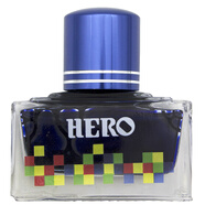 英雄（HERO）鋼筆/簽字筆鋼筆墨水 非碳素染料型彩色墨水系列 7102彩墨藍(lán)黑色