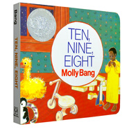 進口原版英文繪本Ten, Nine, Eight紙板書 凱迪克獎 低幼啟蒙入門送音頻