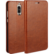 iCoverCase 華為mate9手機殼手機套適用于華為mate9pro mate9pro棕色+type-c數據線(xiàn)