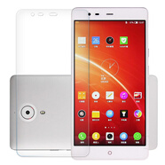 拓蒙（TUOMENG） 中興努比亞nubia鋼化手機貼膜高清防爆抗藍光非全屏幕玻璃保護膜 努比亞 X6/TD-LTE版 無(wú)色高清抗藍光護眼版*2片+支架