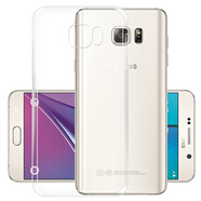 拓蒙三星Note5/4手機保護套N9200硅膠透明全包防摔軟殼 三星Note5全包防摔殼黑色+鋼化膜【非全屏】1套