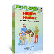 英文原版 Ready-To-Read Level 2: Henry And Mudge Value Pack #2 亨利和瑪吉 6冊(cè)塑封 汪培珽送音頻 分級(jí)閱讀
