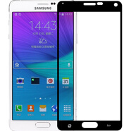 拓蒙 三星Note5/SM-N9200全屏鋼化膜Note4手機(jī)貼膜n9100/08/09/nw保護(hù)膜 三星Note4全覆蓋高清防指紋普通版-黑色