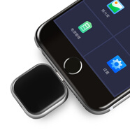 MOYIEAKAN 蘋果手機(jī)u盤 iphone Xs/6/6s/8/7/Plus/ipad外置存儲(chǔ)卡mini擴(kuò)容12/13/14 Pro Max內(nèi)存擴(kuò)展器 黑灰-32G(升級(jí)版)