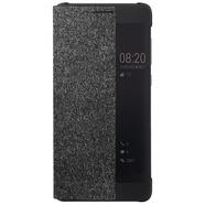 華為(HUAWEI)原裝mate9手機套mate9 pro智能休眠保護皮套防摔手機殼開(kāi)窗超薄男女時(shí)尚 Mate9 pro原裝皮套 深灰色