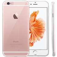 戴為 iphone6/6s手機殼保護套硅膠防摔全包軟殼輕薄外殼男女款蘋(píng)果6/6s plus 適用i6/6s 4.7寸透明-送鋼化膜