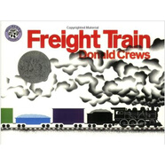 英文原版 Freight Train 火車快跑 Donald Crews 凱迪克銀獎 吳敏蘭 送音頻