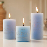 香薰蠟燭浪漫香薰燈香氛蠟燭香熏去燭臺室內燭光晚餐表白蠟燭家用 藍色海洋味 5*10cm一根(燃燒約20-22個(gè)小時(shí))