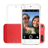 拓蒙蘋(píng)果iPod touch7/5/iPod touch6保護(hù)殼全透明防爆防摔保護(hù)硅膠輕薄軟殼 鋼化膜*單片裝