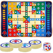 愛情公寓正版飛行棋地毯豪華版 1.8米超大飛行棋游戲 寶寶爬行毯大小號(hào)可選 中號(hào)90*90CM