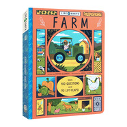 Life on Earth: Farm 農場(chǎng)100問(wèn)+70個(gè)翻翻頁(yè) 自然生物科學(xué)通識翻翻紙板書(shū)