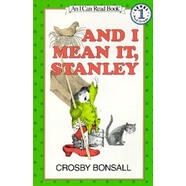 我是認真的，斯坦利（I Can Read 1級）?And I Mean It_ Stanley (I Can Read. Level 1) 進(jìn)口原版 英文  小學(xué)教輔