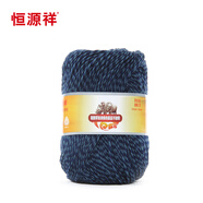 恒源祥牌全羊毛線(xiàn) 細毛線(xiàn) 2816 手編線(xiàn) 圍巾毛衣毛褲DIY手工編織 908藍綠夾花 50克 按重量發(fā)貨，不是個(gè)數